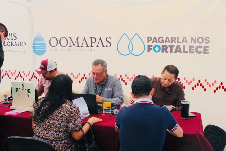 Sanluisinos reconocen apoyo del alcalde Iván Sandoval durante la jornada “Pagarla Nos Fortalece”